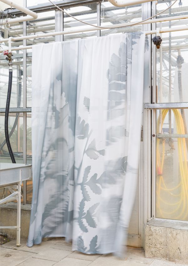 T&M/Workingbert wall curtain collection Ferns in grey on in between  foto Kurt de Wit