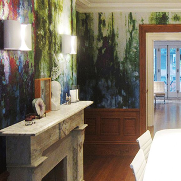 Dining room, Unique Wall